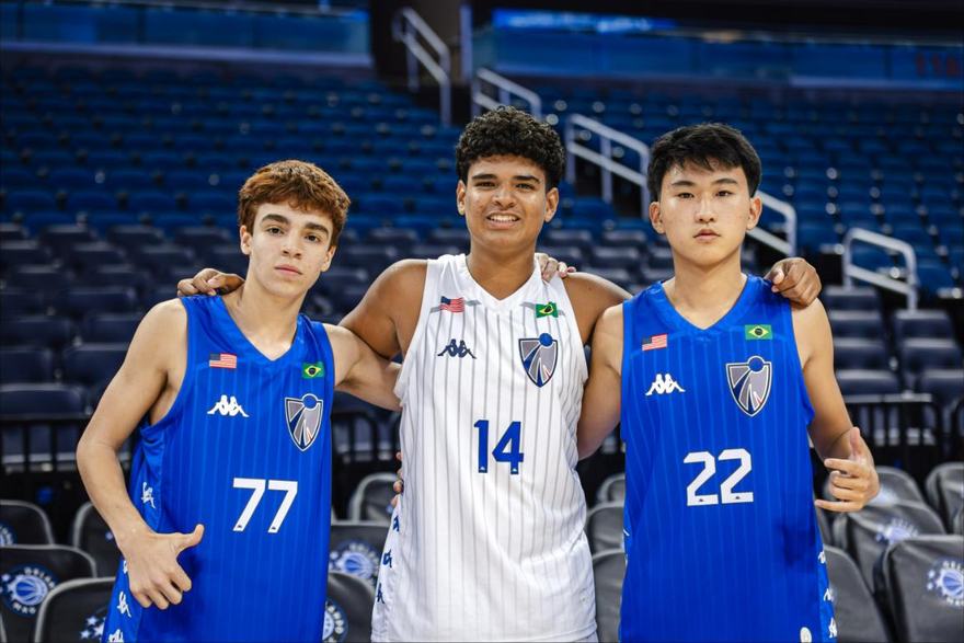 Atletas de basquete — Camp Orlando