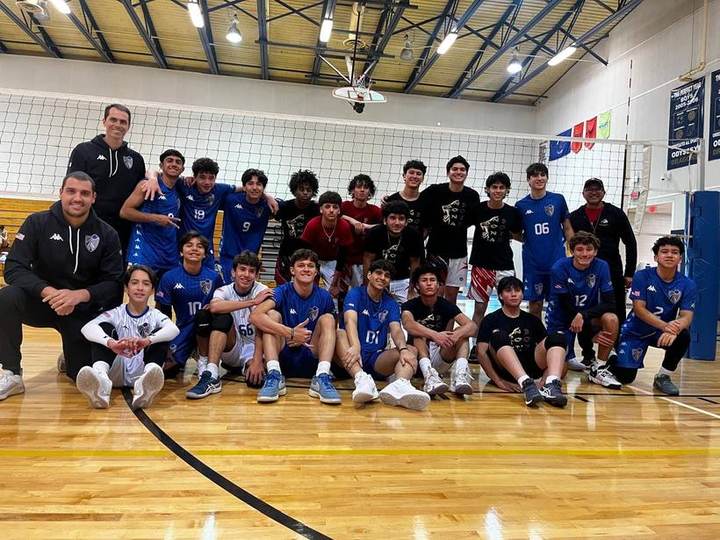 Vôlei masculino — amistoso