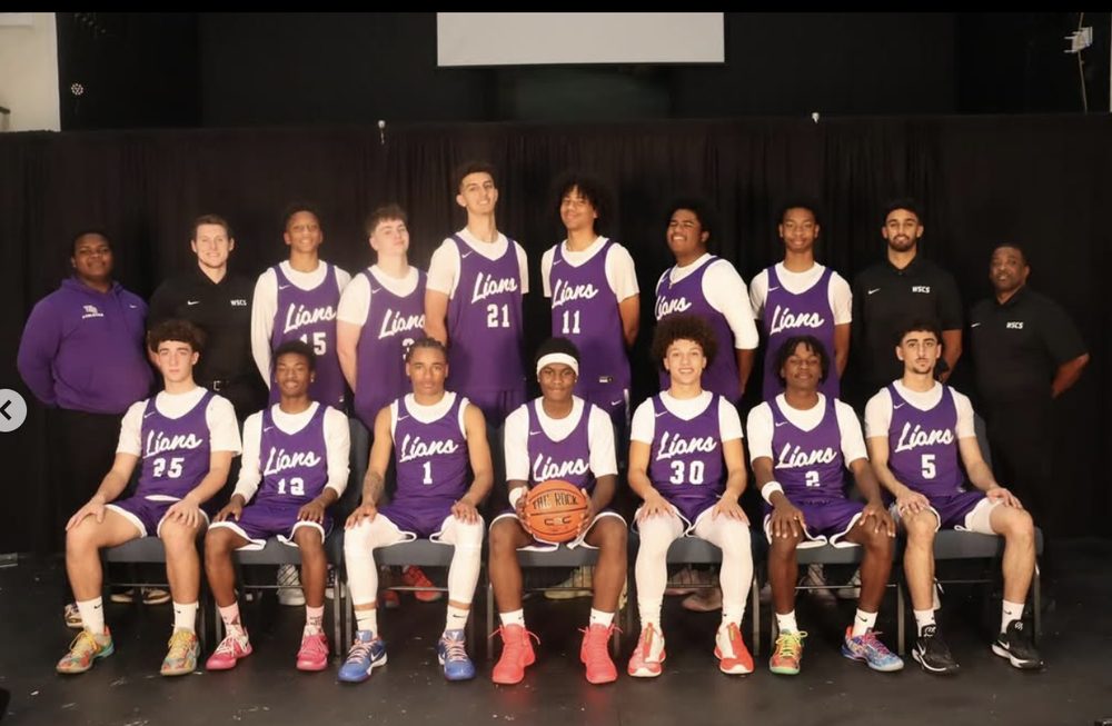 Pedro Otero na equipe da Winston-Salem Christian School